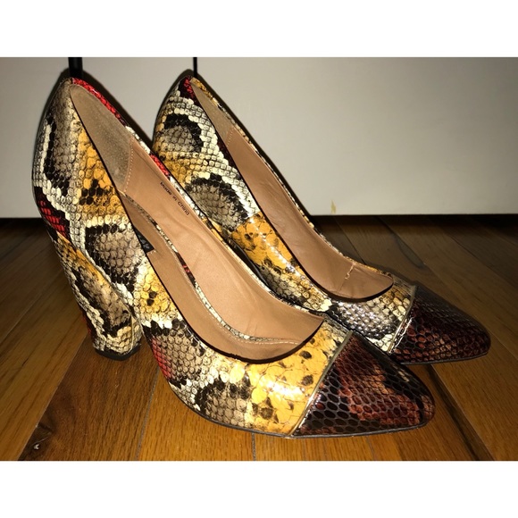 Deena & Ozzy Python Heels - Picture 5 of 5